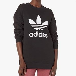 Adidas black crew neck